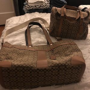 Vintage coach bag combo
